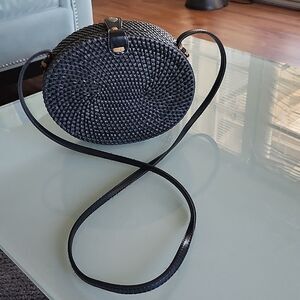 Anthropologie Rattan Bag